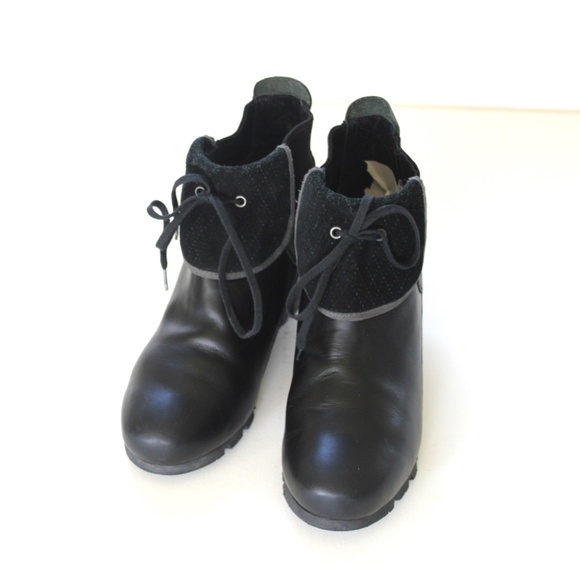 Merrell Eve Wedgetarian Cuffed Wedge Ankle Booties - Picture 5 of 7